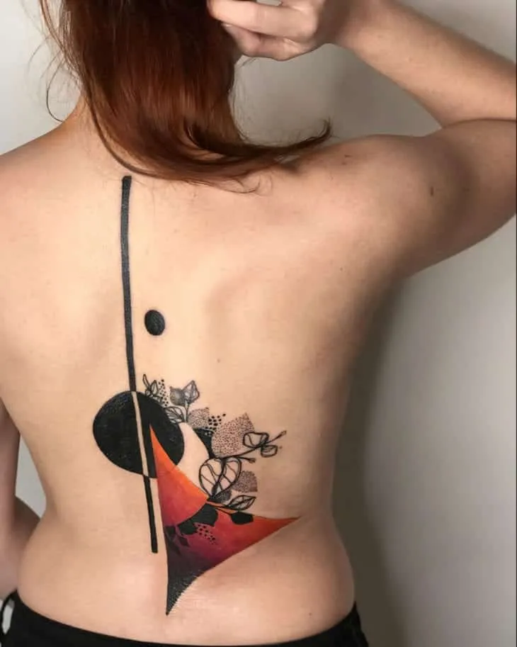 More than 60 tips from a tattoo on the back for you to get inspired