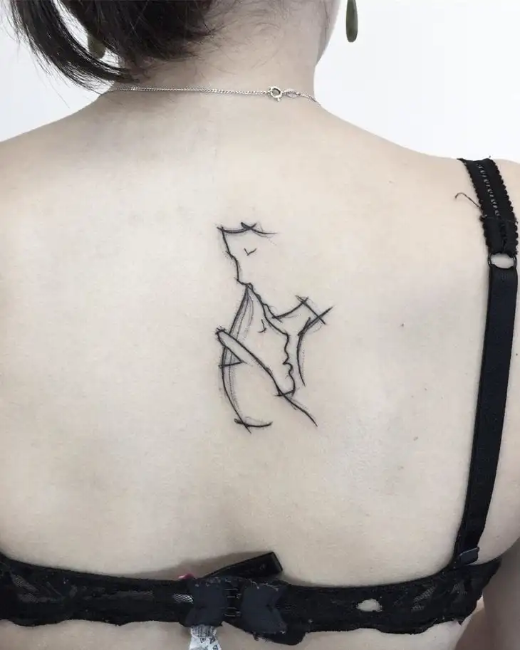 More than 60 tips from a tattoo on the back for you to get inspired