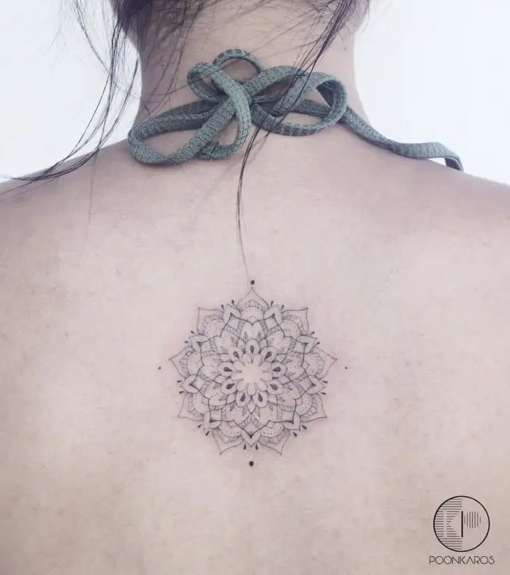 More than 60 tips from a tattoo on the back for you to get inspired