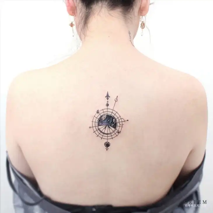 More than 60 tips from a tattoo on the back for you to get inspired