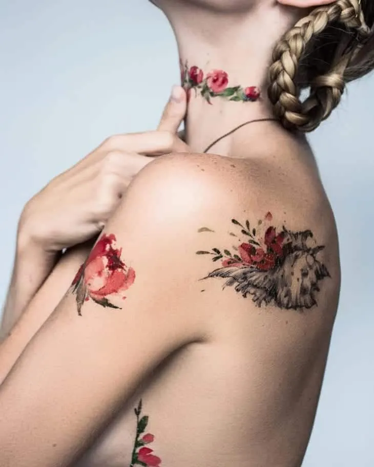 More than 60 tips from a tattoo on the back for you to get inspired