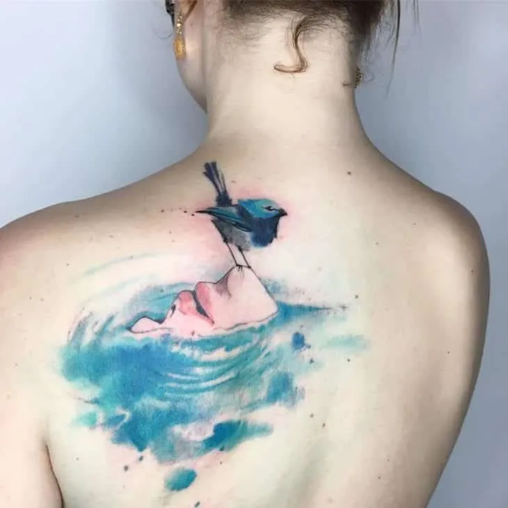 More than 60 tips from a tattoo on the back for you to get inspired