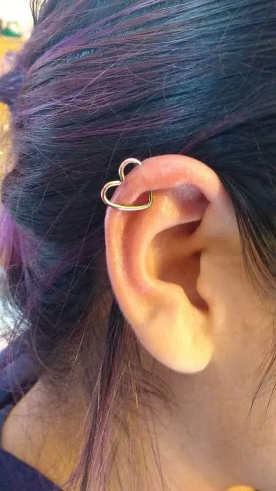 Ear piercing, curiosities + 51 images of inspiration
