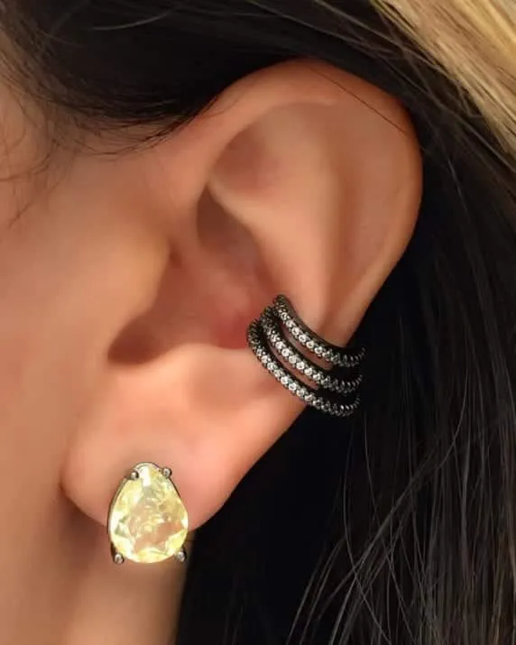 Ear piercing, curiosities + 51 images of inspiration