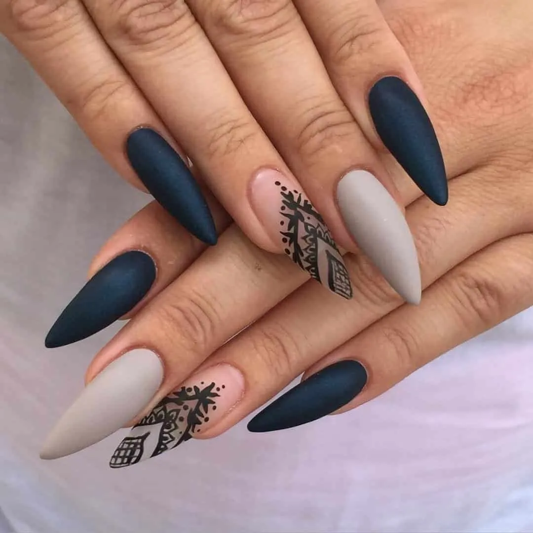 Stiletto nails - what it is, how to do it, care for it and inspirations