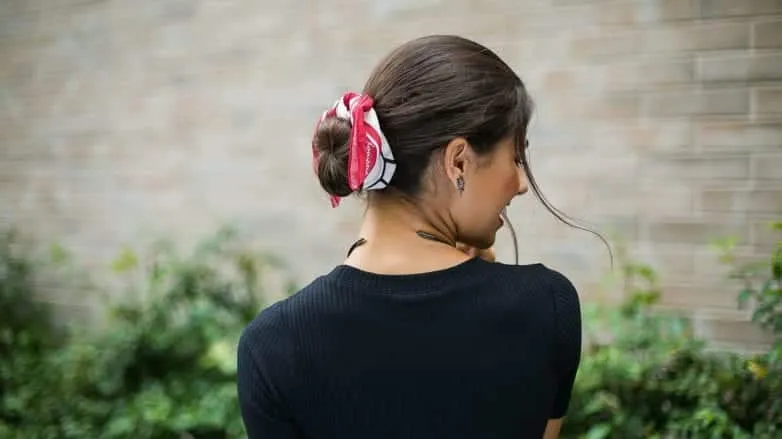 Bun - 10 hairstyles that will help you to get away from the heat