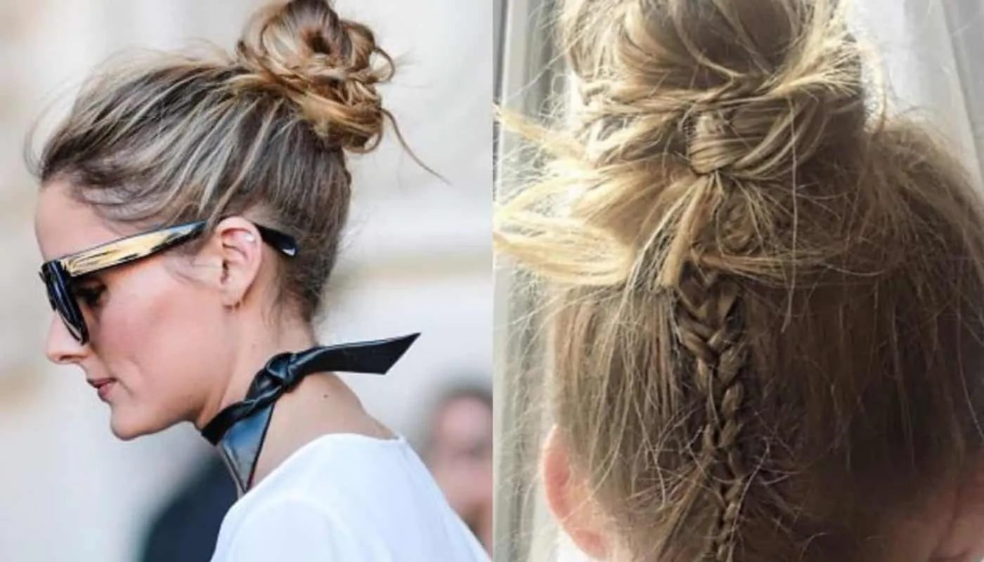 Bun - 10 hairstyles that will help you to get away from the heat