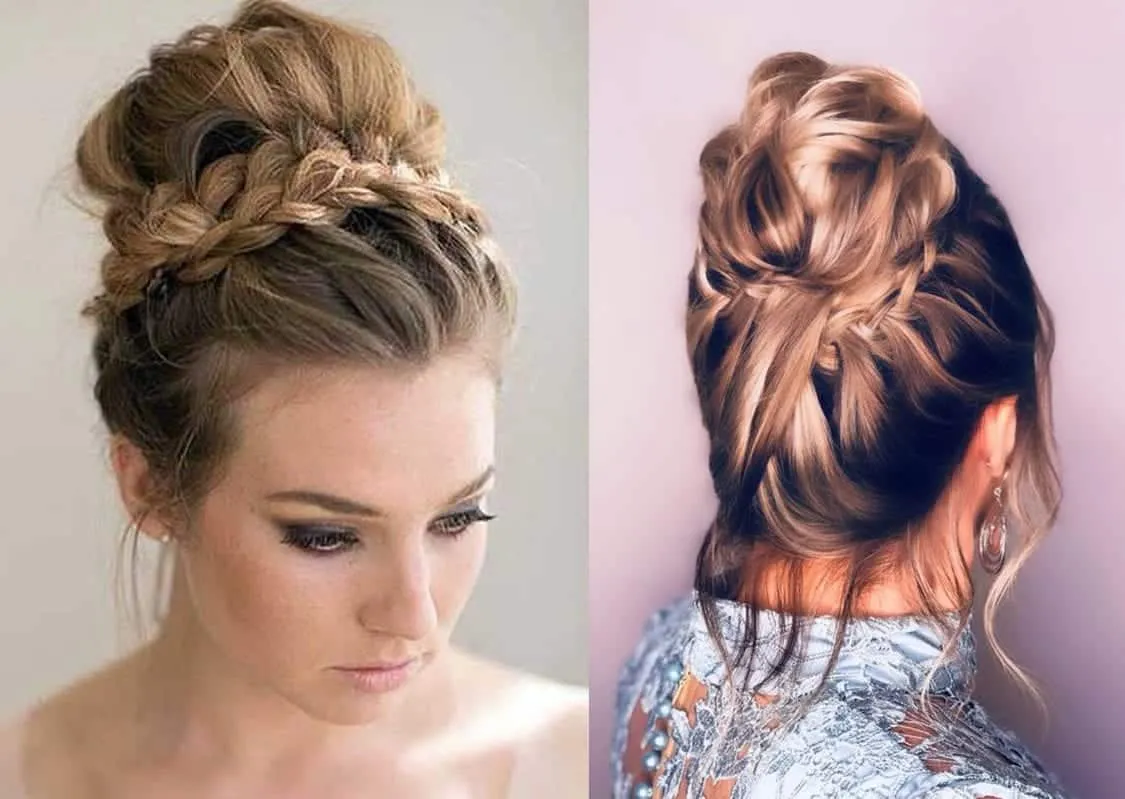 Bun - 10 hairstyles that will help you to get away from the heat