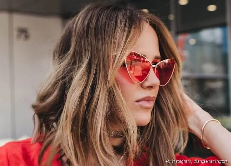 Hair highlights - the one who is the inspiration super trendy