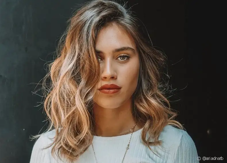 Hair highlights - the one who is the inspiration super trendy