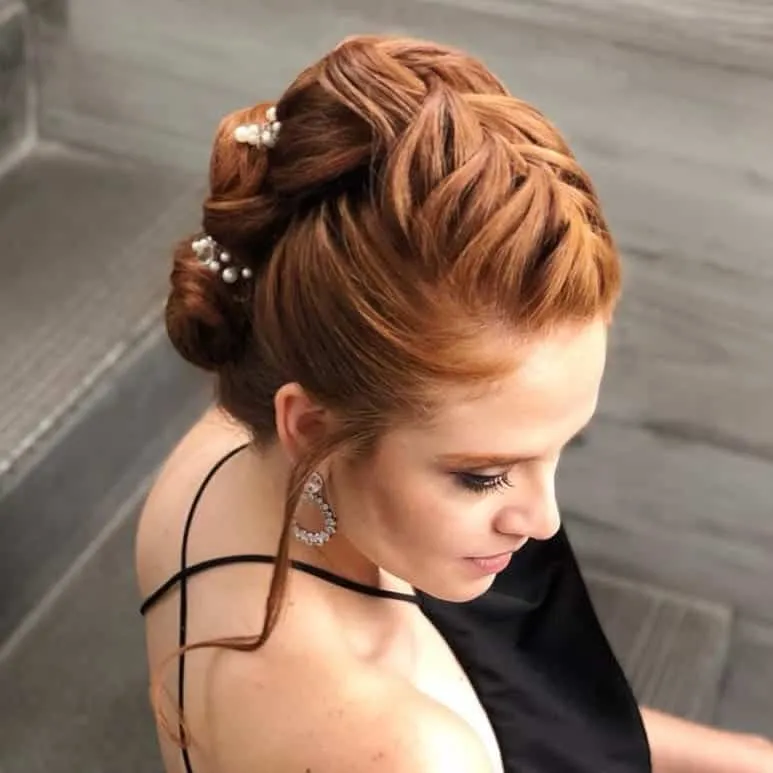 60 hairstyles, from simple to elegant, to wear at a wedding