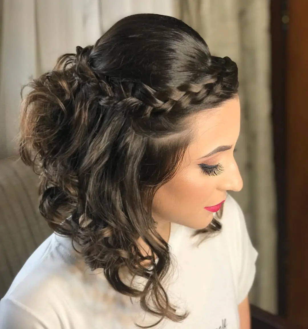 60 hairstyles, from simple to elegant, to wear at a wedding