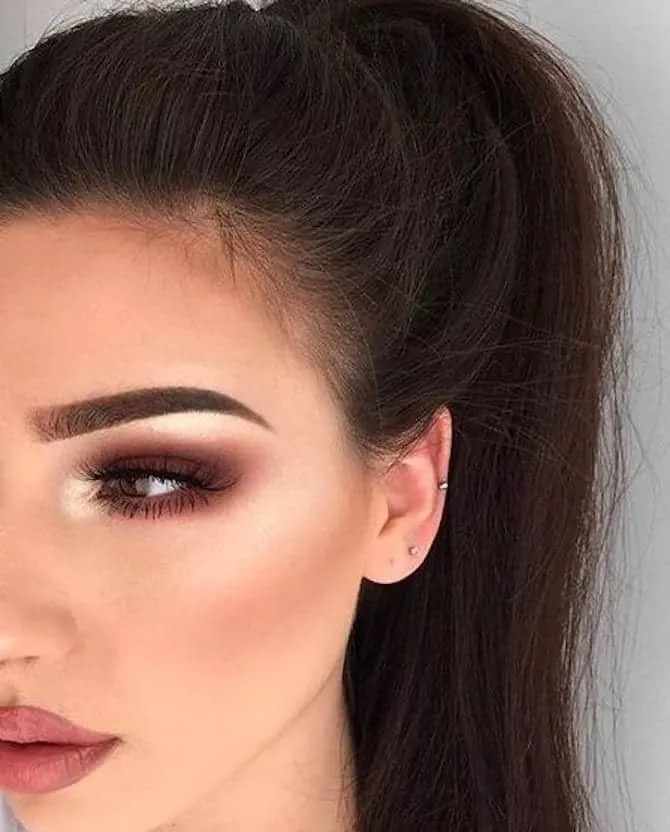 Evening makeup: 30 makeup images for inspiration