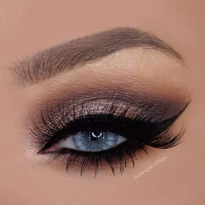 Evening makeup: 30 makeup images for inspiration