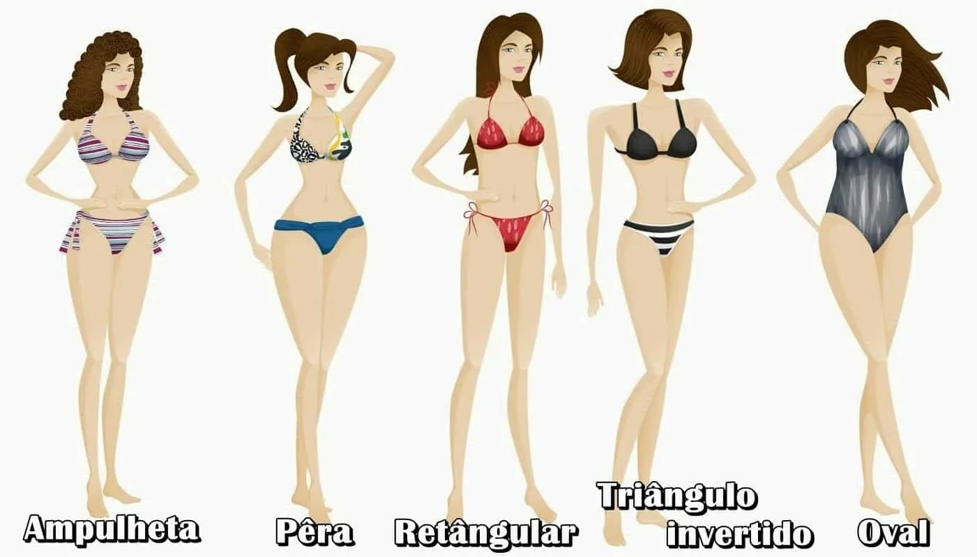 Descubra agora quais dos modelos de biquínis é ideal para o seu corpo